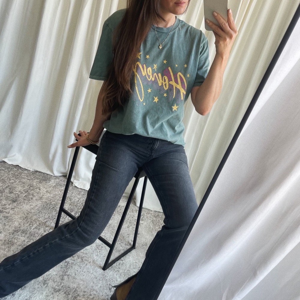 THE STARRY HONEY TEE — In Teal - Picture 5 of 8